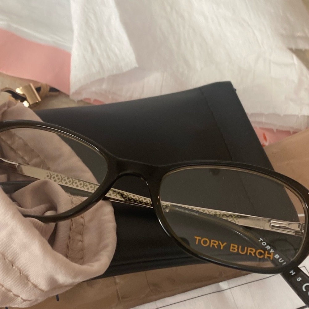 NEW TORY BURCH TY 2004 735 OLIVE BROWN  EYEGLASSES FRAME ONLY TY2004 50-17 #72